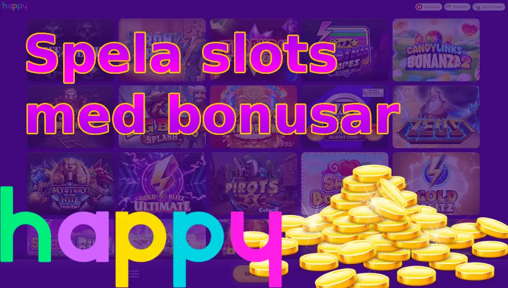Bonusar på online casinot Happy